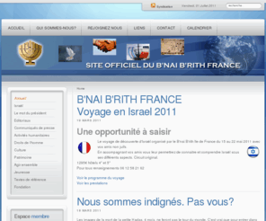 bnaibrithfrance.com: B'NAI B'RITH FRANCE - B'NAI B'RITH FRANCE
Le site officiel du Bnai Brith France