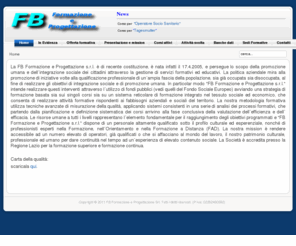 fbformazione.net: Home - FB Formazione e Progettazione Srl
FB Formazione e Progettazione s.r.l., gestione di servizi formativi ed educativi