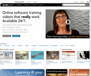 lyndastore.com.es: Software training online-tutorials for Adobe, Microsoft, Apple & more
Software training & tutorial video library. Our online courses help you learn critical skills. Free access & previews on hundreds of tutorials.