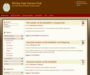 wcoc.nl: Whisky Cask Owners Club (WCOC) »Whisky Cask Owners Club
De stichting Whisky Cask Owners Club (WCOC) is een project van de stichting International Whisky Society (IWS).