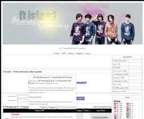 ftworldfriends.com: ♥ FTWorldfriends ♥ - F.T Island ENG-VIET Fansite
♥ FTWorldfriends ♥ - F.T Island ENG-VIET Fansite || F.T Island ENG-VIET Fansite || 