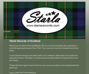 loosejoints.co.uk: Home - Starla Records of Scotland
Starla Records of Scotland