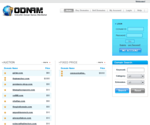 odnam.com: Domain Name After Market, Domain Name Reseller  - OnlineNIC Inc.
ODNAM is straightforward, easy to use and integrated with OnlineNIC  backend. It's free to become an ODNAM member and sell your domains to an ample audience.