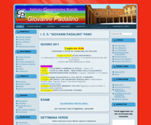 padalino.org: I. C. S. "Giovanni Padalino" Fano
Istituto Comprensivo Statale "Giovanni Padalino" Fano Provincia di Pesaro-Urbino Scuola Primaria e Scuola Secondaria di primo grado