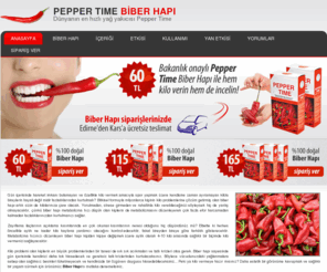 peppertimesatis.com: Pepper Time Satış - Biber Hapı
Pepper Time Biber Hapı, güvenirliğini ve etkisi 0 kanıtlamış maksimum yağ yağıcı diyet ürünüdür.