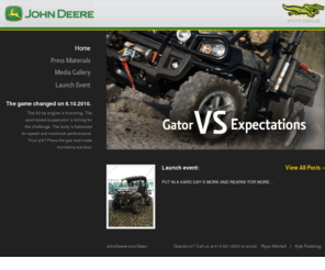 gatorxuv.com: John Deere Gator UV - Gator Vs Expectations
Gator Vs Expectations