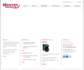 hokuyo-europe.com: Sentek Solutions - Hokuyo distributors - a broad range of specialised optical electronic devices into the Robotic, Semiconductor Manufacture & Factory  Automation sectors
Established in 2004 we are based in state of the art offices close to Cambridge, the UK’s premier technology hub. We are authorised European distributors for Hokuyo Automatic, Loke & Hycol.