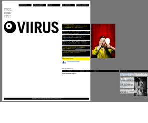 viirus.fi: Viirus 2.0 - startsida
Teater Viirus webplats