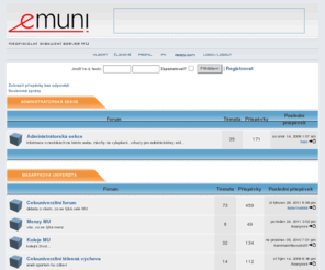 emuni.cz: eMUNI forum :: Fórum
