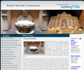 romewaterfountains.com: Rome Water Fountains
Rome Water Fountains is an outdoor water fountain found in Rome, Italy