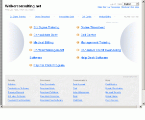 walkerconsulting.net: WALKER CONSULTING SOLUTIONS - Louisville, KY One Stop IT Solutions Provider
Welcome to Walker Consulting Solutions, your Louisville, KY, based one stop IT solutions provider for the small and medium business, home and home office.
