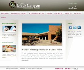 blackcanyonconferencecenter.com: Phoenix Conference Centers and Meeting Facilities_Meeting Rooms - Black Canyon Conference Center
The Black Canyon Conference is located in Phoenix, Arizona, and offers meeting rooms, conference services and hotel guest rooms for corporate business meetings and special events. IACC Approved.