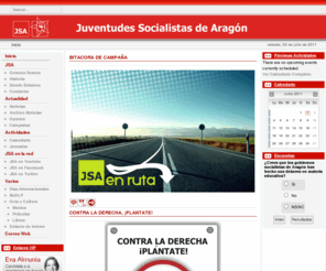 jsaragon.es: Juventudes Socialistas de Aragón - Inicio
Web de Juventudes Socialistas de Aragón