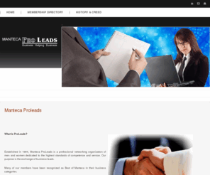 mantecaproleads.com: Manteca Proleads
Manteca Proleads - We're in the business of helping business.