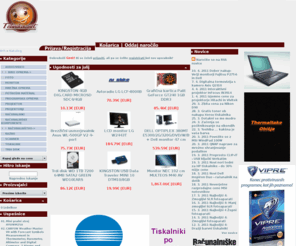 tehnika.net: www.tehnika.net  - Računalniška in biro oprema; kupite računalnik, notesnik, gospodinjski aparat, toner, LCD TV, programsko opremo, software ...
 Vse na enem mestu! TEHNIKA.NET !! Tehnika.net je blagovno-informacijski portal s široko ponudbo računalniškega in birotehničnega blaga. Oprema in potrošni materiali. Od računalnika in tiskalnika do tonerjev in kartuš.