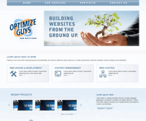 optimizeguys.com: Optimize Guys - Custom Web Design and Development
Optimize Guys provides custom website design and development.