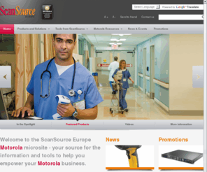 scansource-europe.com: ScanSource Europe Motorola
ScanSource Europe is the leading pan-European distributor of Motorola Solutions products including scanners, terminals, wireless