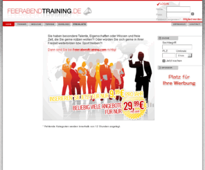 feierabendtraining.com: FEIERABENDTRAINING.DE
Feierabendtraining.de