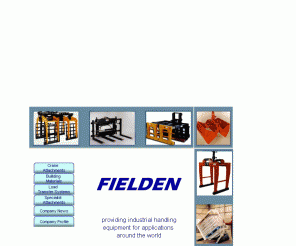 fielden.co.uk: Fielden; Index
Fielden Industrial Handling Equipment