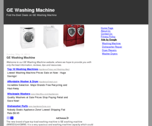ge-washing-machine.tk: GE Washing Machine
Review the latest and greatest in the GE Washing Machine range from all the top manufacturers and know where to get one when you need it.