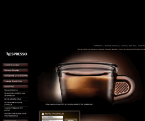 nespresso.nl: Nestlé Nespresso: Grand Cru koffievariëteiten, stijlvolle machines, exclusieve klantenservice
Nespresso coffee, the art of espresso for coffee machine and espresso machine. 16 Premium Blends and a collection of accessories to enjoy your espresso.