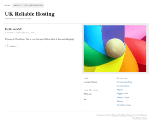 ukreliablehosting.com: UK Reliable Hosting
Only reliable hosting companies here.