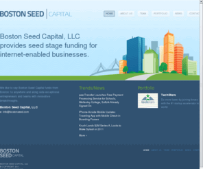 bostonseed.org: Providing seed stage funding for internet-enabled businesses - Boston Seed Capital
Boston Seed Capital, LLC provides seed stage funding for internet-enabled businesses.