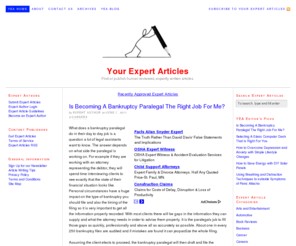 yourexpertarticles.com: Your Expert Articles — Find or publish human reviewed, expertly written articles.
Find or publish human reviewed, expertly written articles.