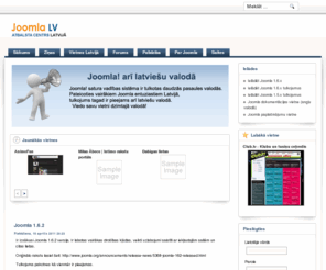 joomlalv.org: Latvijas Joomla lapa
Joomla! - dzinējs, dinamiskā satura portālam