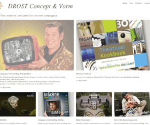 karendrost.com: DROST Concept & Vorm >> Creatieve communicatie
Van creatieve concepten tot concrete campagnes.