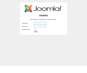 ribabike.com: Welcome to the Frontpage
Joomla! - Um Motor de Portais Dinâmicos e Sistema de Gestão de Conteúdos