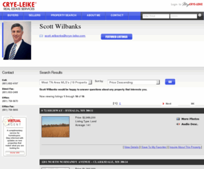 scottwilbanks.net: Scott Wilbanks | Crye-Leike Real Estate Services | Real Estate Information
Learn more about real estate with Scott Wilbanks of Crye-Leike.