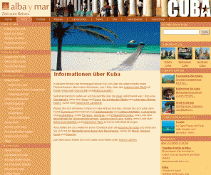 albaymar-touristik.de: Infos Kuba * Varadero Habana Trinidad * Hotels in Kuba & Cuba Reisen
Ihr Partner fuer Individualreisen. Schnell, kompetent, erfahren und einzigartig!