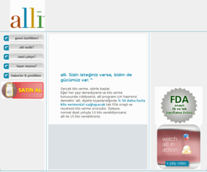 allihap.com: Alli Zayıflama Hapı Satış Sitesi
Dünyanın ilk ve tek FDA onaylı recetesiz zayıflama hapı