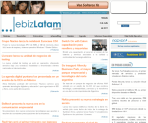 ebizlatam.com: ebizLatam.com
Medio especiaizado en negocios y tecnologia lider en America Latina