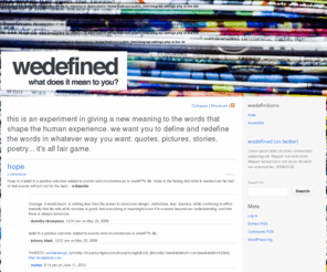 wedefined.com: wedefined
