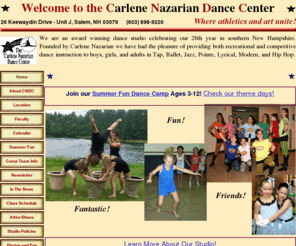 cndancecenter.com: Home
Carlene Nazarian Dance Center offers competitive and recreational dance instruction in tap, ballet, jazz, pointe, lyrical, modern, and hip hop. 