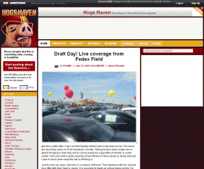 hogshaven.com: Hogs Haven - The #1 Source for Redskins Stories, NOT Swine Flu
