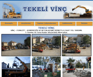 tekelivinc.net: Tekeli Vinç - Muğla Vinç
