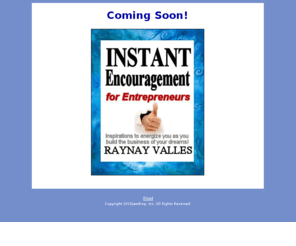 instantencouragement.com: Instant Encouragement 
Instant Encouragement series of books that offer encouragement.