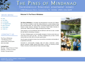 pinesofmindanao.com: Home
The Pines of Mindanao is a secluded, tree-lined apartment community nestled in a park like setting bordered by a private walking/running path and tranquil ponds.