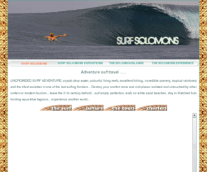 surfsolomons.com: Surf Solomons: surfing in the Solomon Islands
