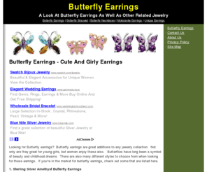 butterflyearrings.org: Butterfly Earrings
Looking to get some butterfly earrings? Before you do, make sure you read up on these reviews!