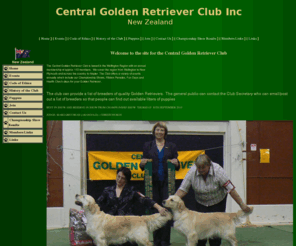 cgrcnz.org: Central Golden Retriever Club Inc - New Zealand
