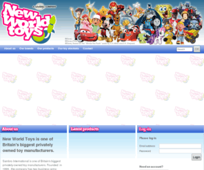 disneycentre.com: NEW WORLD TOYS - A SAMBRO COMPANY -
Sambro International is one of Britain's biggest privately-owned toy manufacturers. New World Toys manufactures and distributes our exclusive licensed goods as well as our own brand goods.