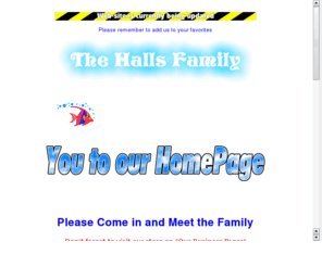 hallsfamily.com: The Halls Family, Visit our Store
The Halls Family, Our Home Based Business, Where we live, what we Believe,  Christian Home Education