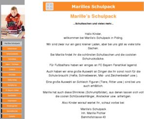 marilles-schulpack.com: Marilles schulpack
