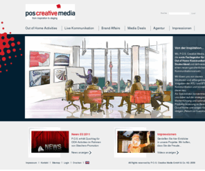 pos-creativemedia.com: Fachagentur für Out of Home Kommunikation Berlin | pos-creativemedia.de
Wir, P.O.S. Creative Media, sind die erste Fachagentur für 360° Out of Home Kommunikation in Deutschland und definieren so einen neuen ganzheitlichen Kommunikationsansatz.