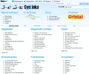 cyclinks.eu: CycLinks
CycLinks, alle wielerlinks verzameld. 