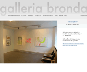 bronda.net: Galleria Bronda | taidegalleria, Helsinki
Galleria Bronda, Helsinki